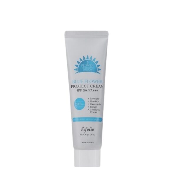 Crema Solar Flor Azul
